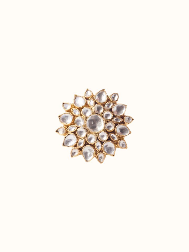 Front view of the Silver Smithing Ring