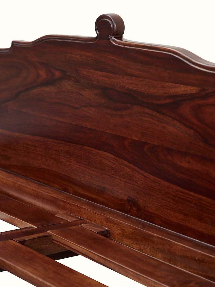 Sheesham Wood Queen-size Bed