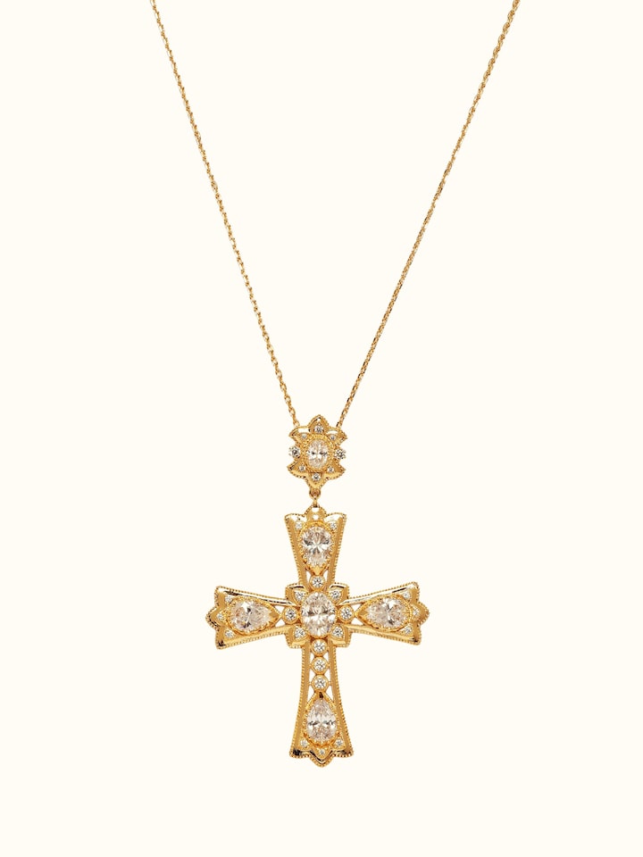 Front view of Silver Smithing Pendant showing the complete piece and design