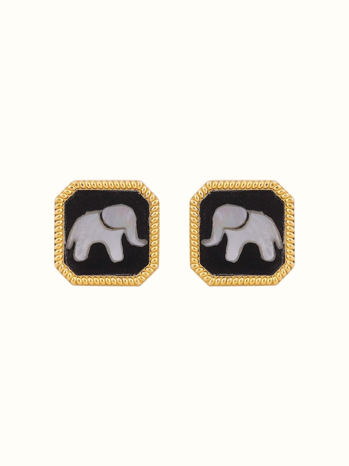 Parchinkari silver cufflinks – Swadesh