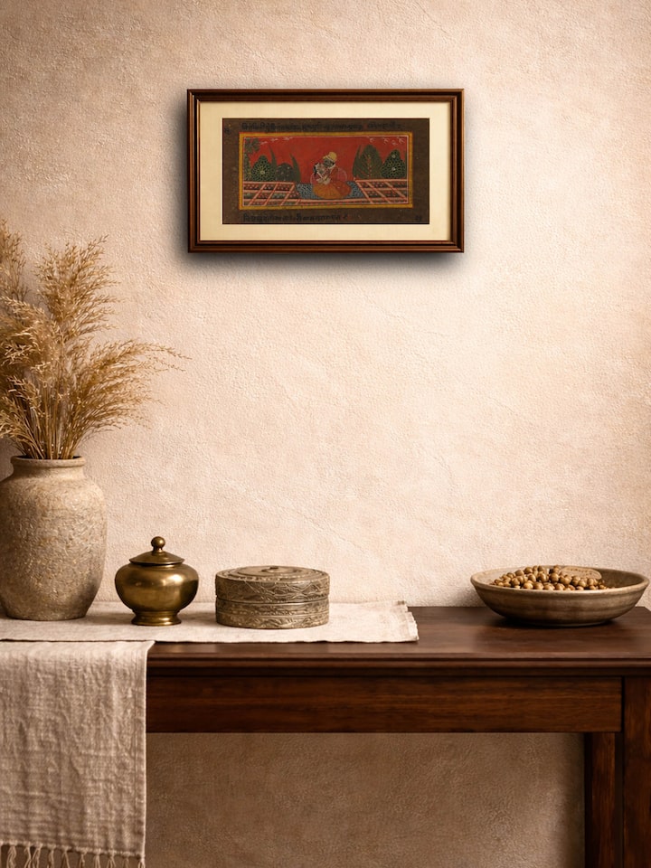 Left-side view of the Milan Pichwai Painting