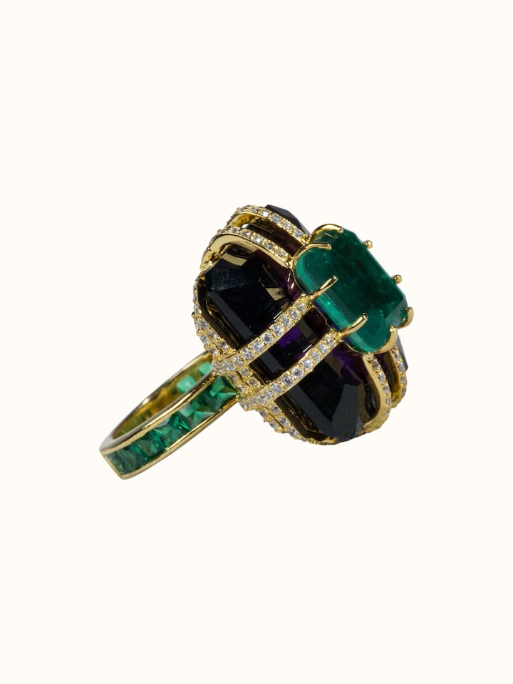Lifestyle view of the Silver Smithing Ring