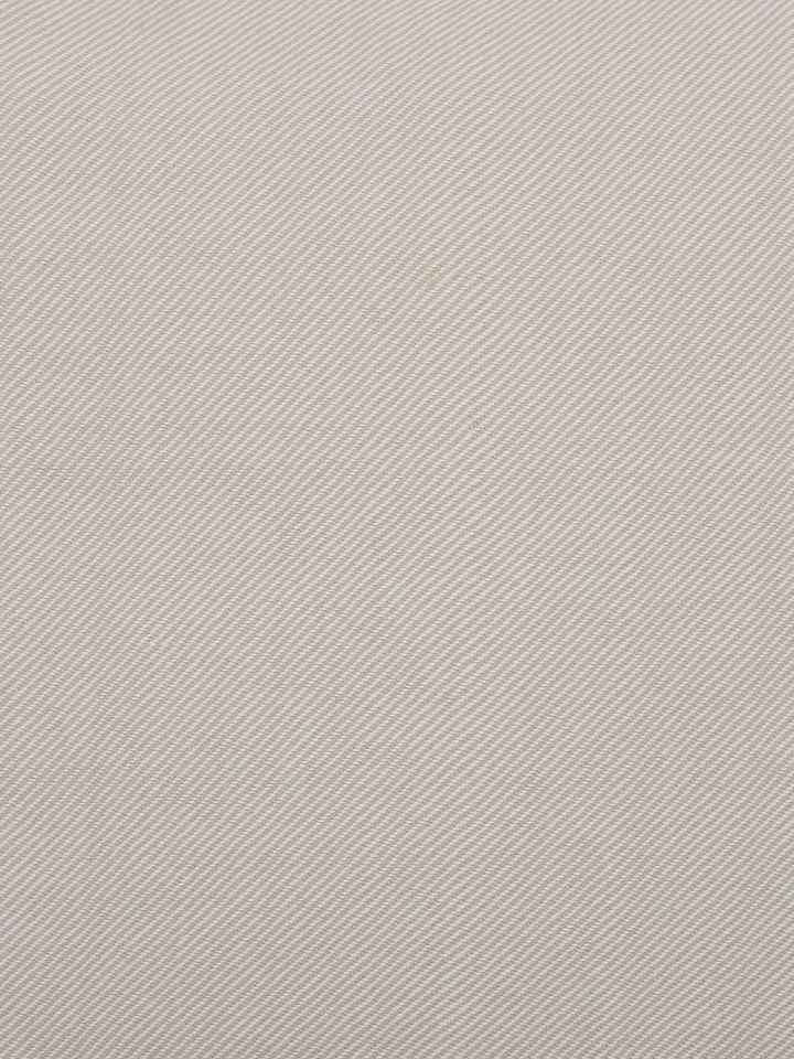 Godna Light Beige Twill Cotton Handwoven Pattu Cushion Cover