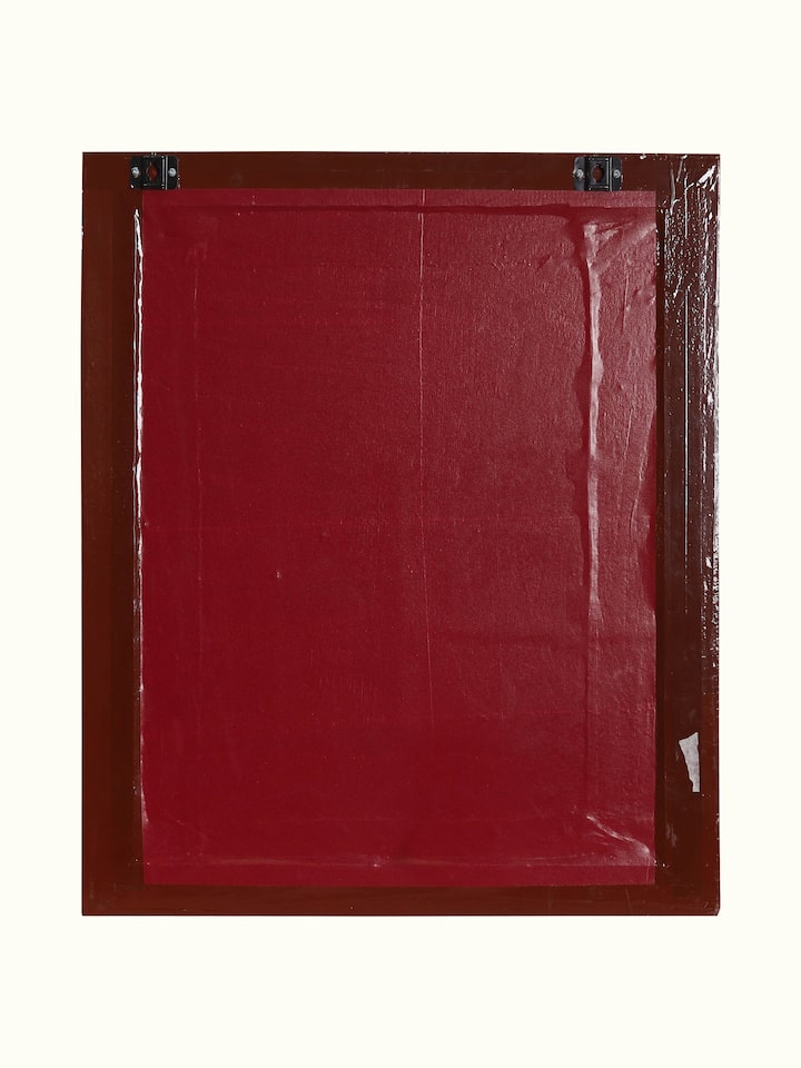 Angled view of the Ganesha Thanjavur Painting