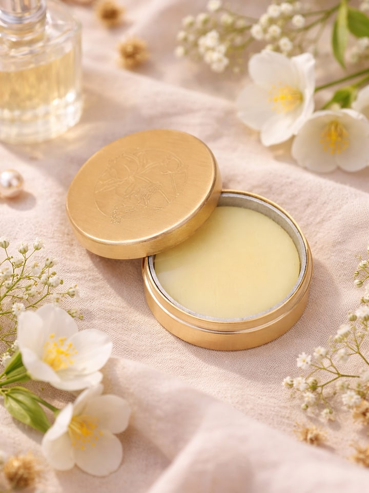 Styled view of Solid Perfume Madhu styled with related elements