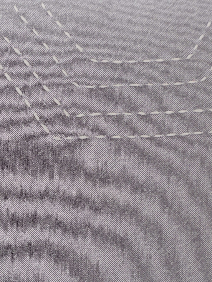 Side view displaying the pillow sham’s thickness and craftsmanship quality