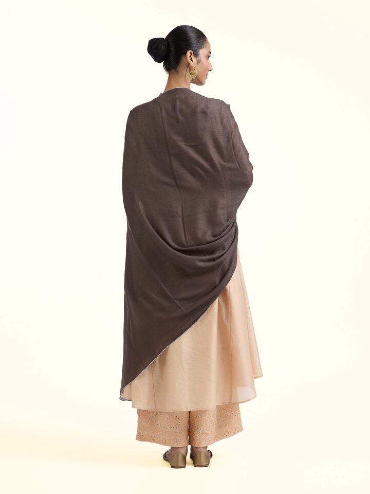 Grey Pashmina Shawl