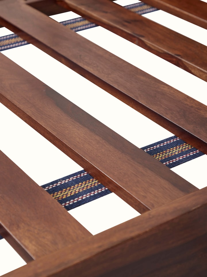 Sheesham Wood Queen-size Bed