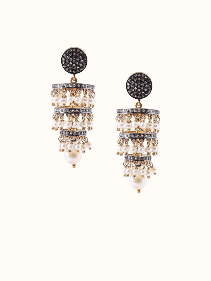 Silver Smithing Drop Earrings