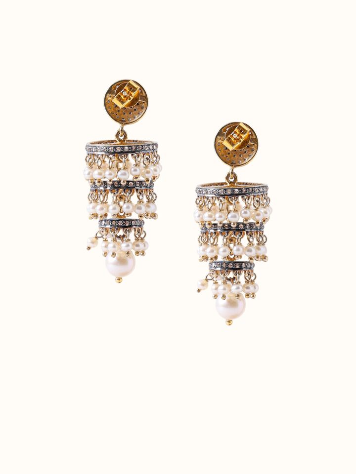 Silver Smithing Drop Earrings