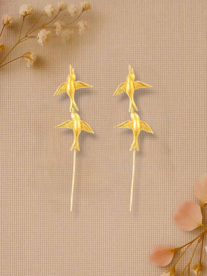 Lifestyle view of Silver Smithing Ear Cuffs