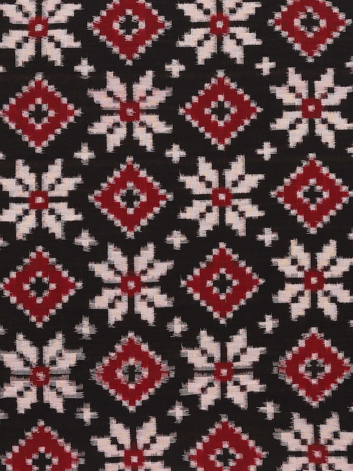 Detail view of the Telia Rumal Wall Hanging