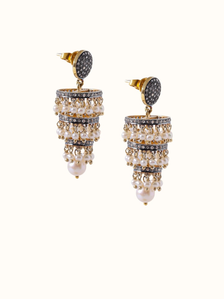 Silver Smithing Drop Earrings