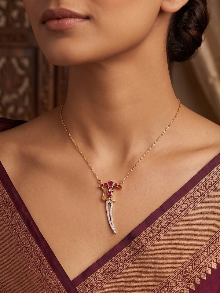 Silver Smithing Pendant & Chain by Swadesh
