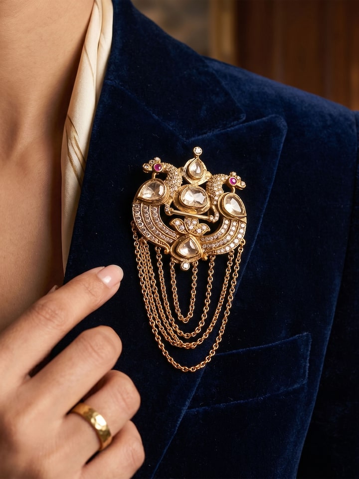 Silver Smithing Brooch Pin