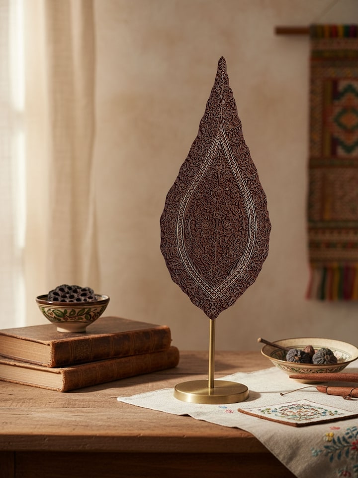 Lifestyle view of Sheesham Wood Carved