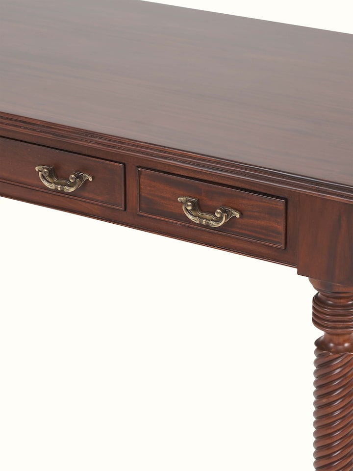 Mahagony Wood Study Table (3 Drawers)
