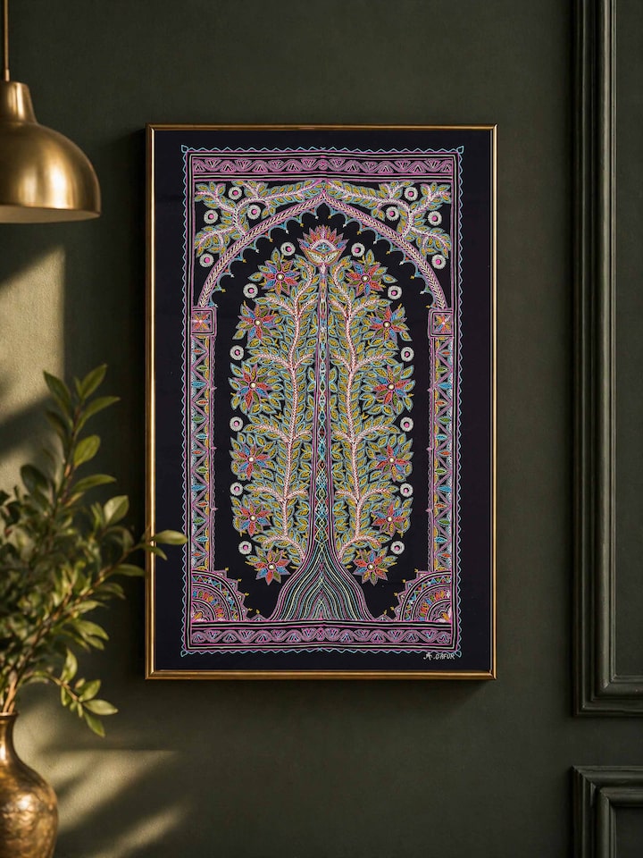 Rogan Castor Oil & Pigment Jivatva Painting