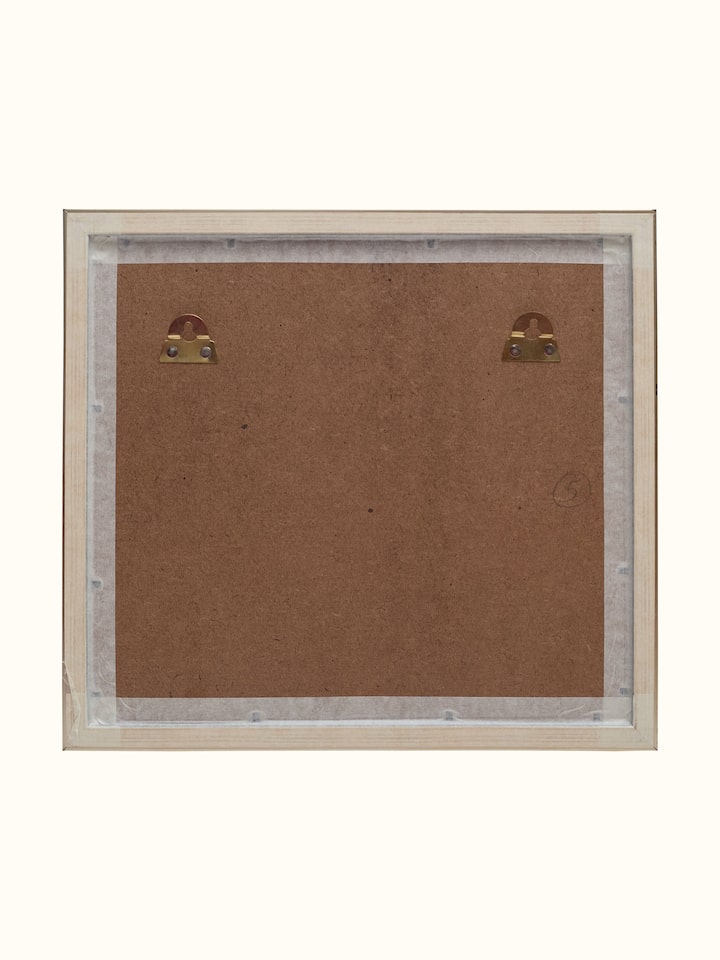 Back view of the Laxmi Ji Miniature Painting