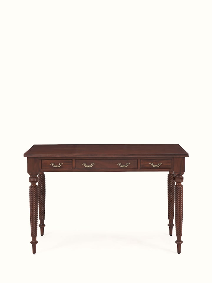 Mahagony Wood Study Table (3 Drawers)