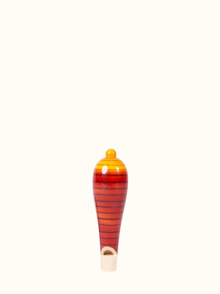 Front view of Channapatna Wooden Whistles (5 Pcs)
