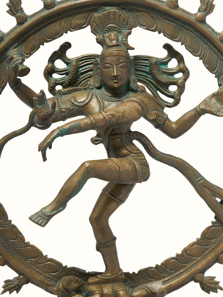 Detail shot of Divine Natraja Bronze Casting Idol