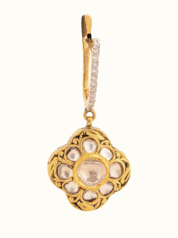 Partash 18 Karat Gold Drop Earrings