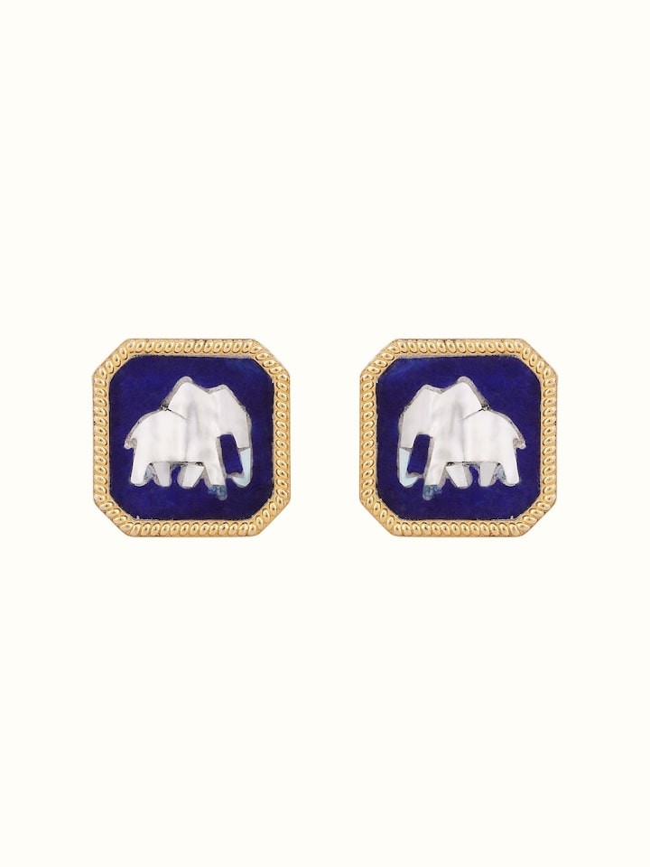 Parchinkari silver cufflinks – Swadesh