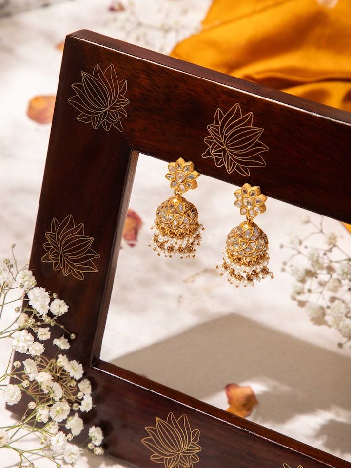 Thappa 22 Karat Gold Jhumka