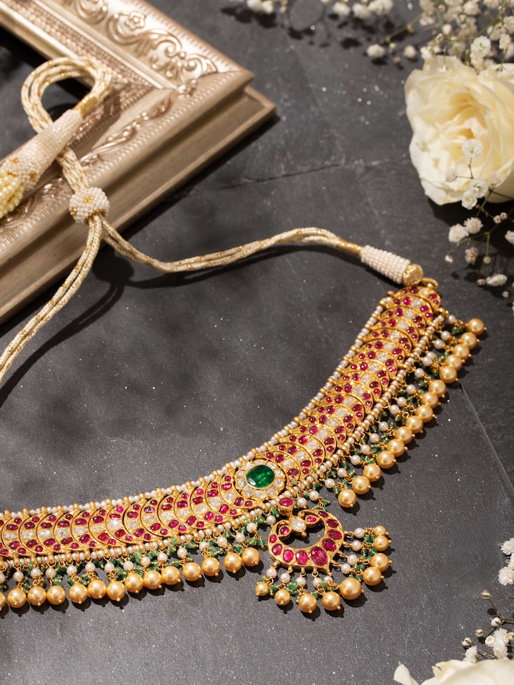 Kundala Velai 22 Karat Gold Choker