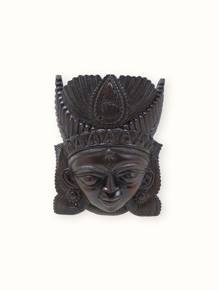 Front view of Kushmandi Divine Wall Mask