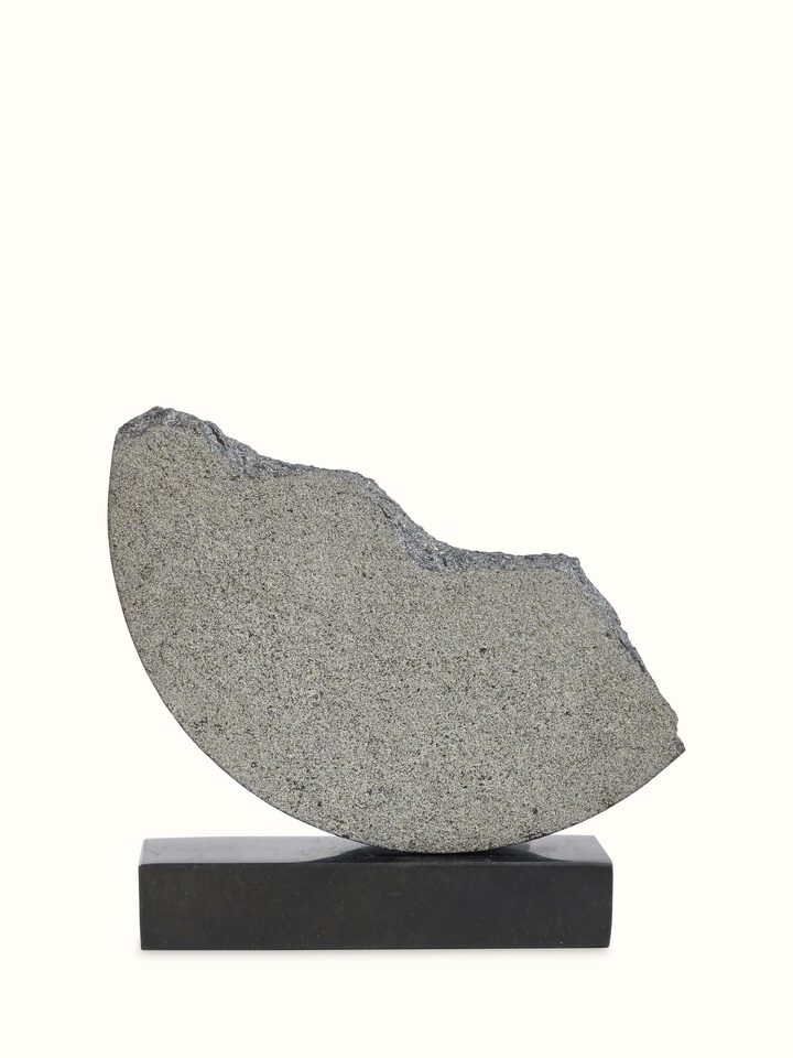 Back view of the Stone Carved Rath Chakra Sculpture