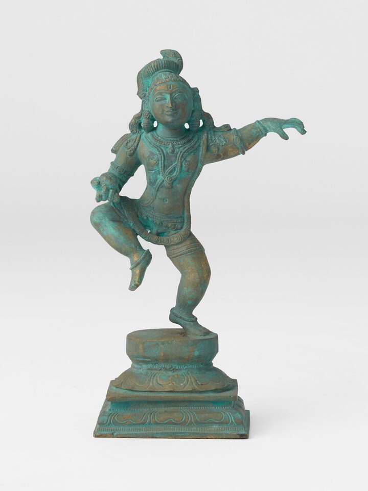 Bronze Cast Butter Krishna Idol