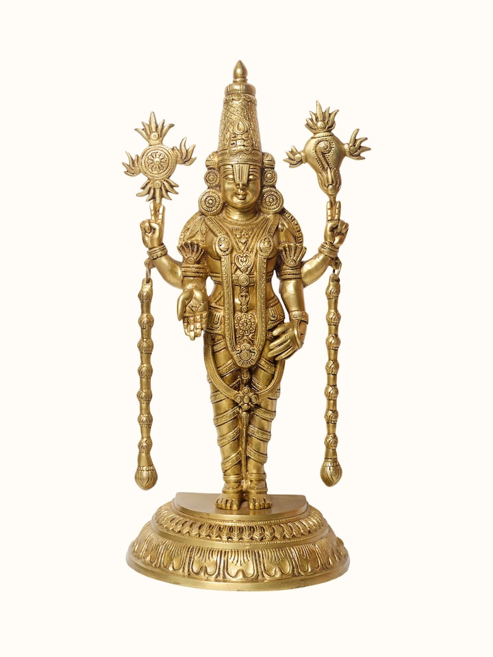 Brass Balaji Standing Idol