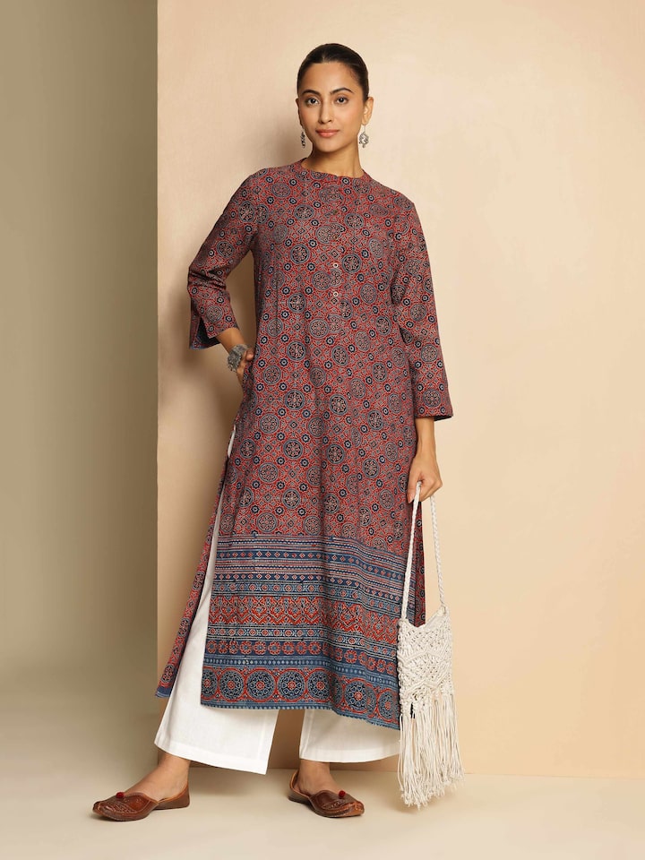 Lifestyle shot showcasing the kurta’s timeless appeal.