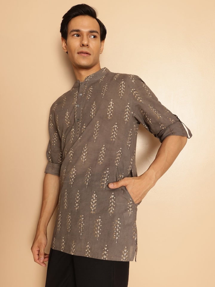 Alternate lifestyle shot capturing the shirt’s stylish versatility.