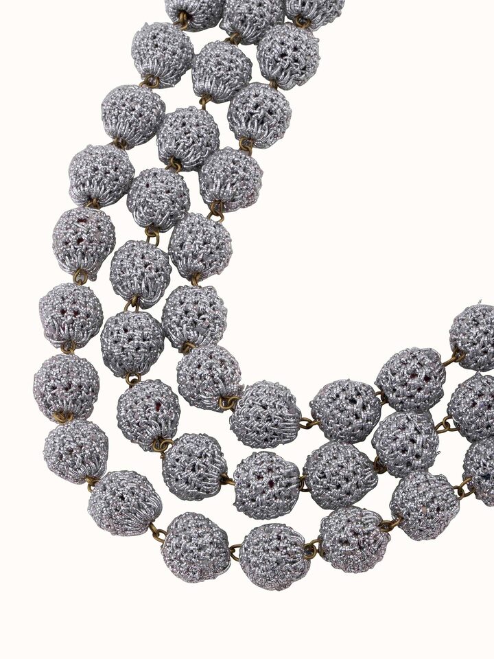 Overview of Crochet Long Necklace, showing overall design