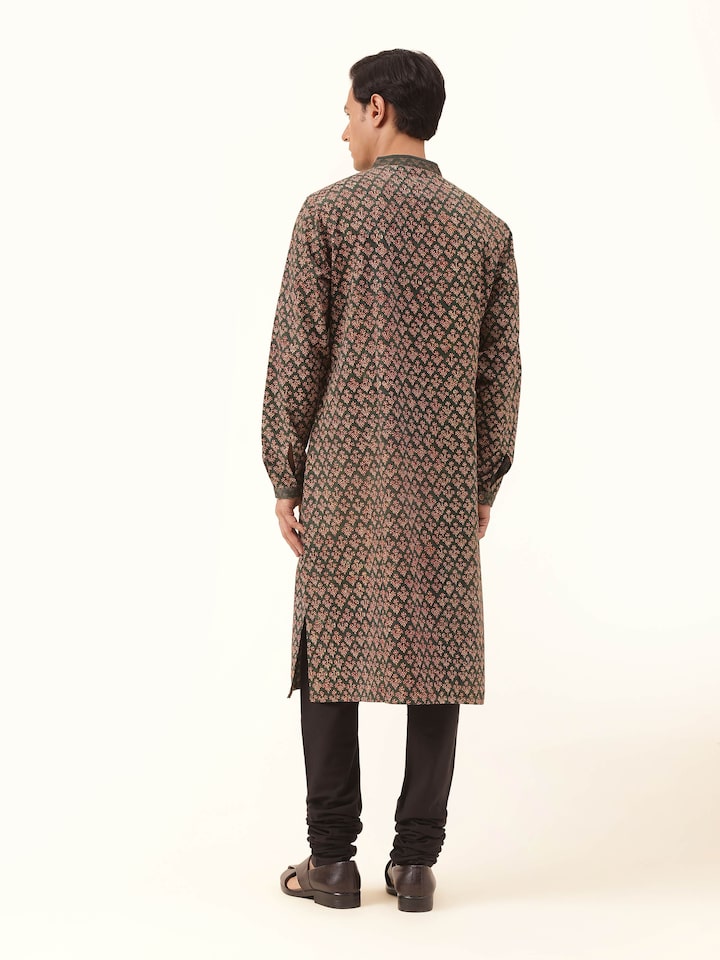 Back view featuring the easy-breezy cut and rich detail for a standout look.