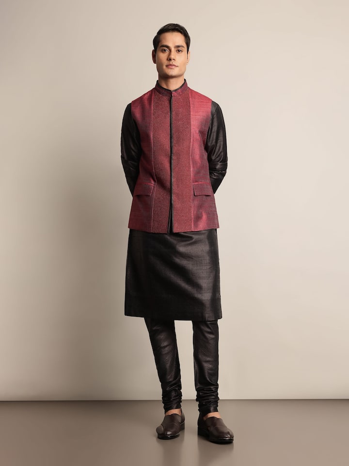 Lifestyle shot that captures the chic and modern styling of this jacket.