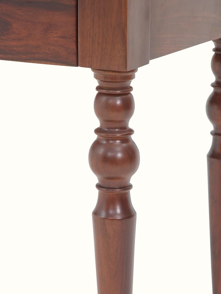 Drawer detail of the Sheesham Wood Study Table (2 Drawers)