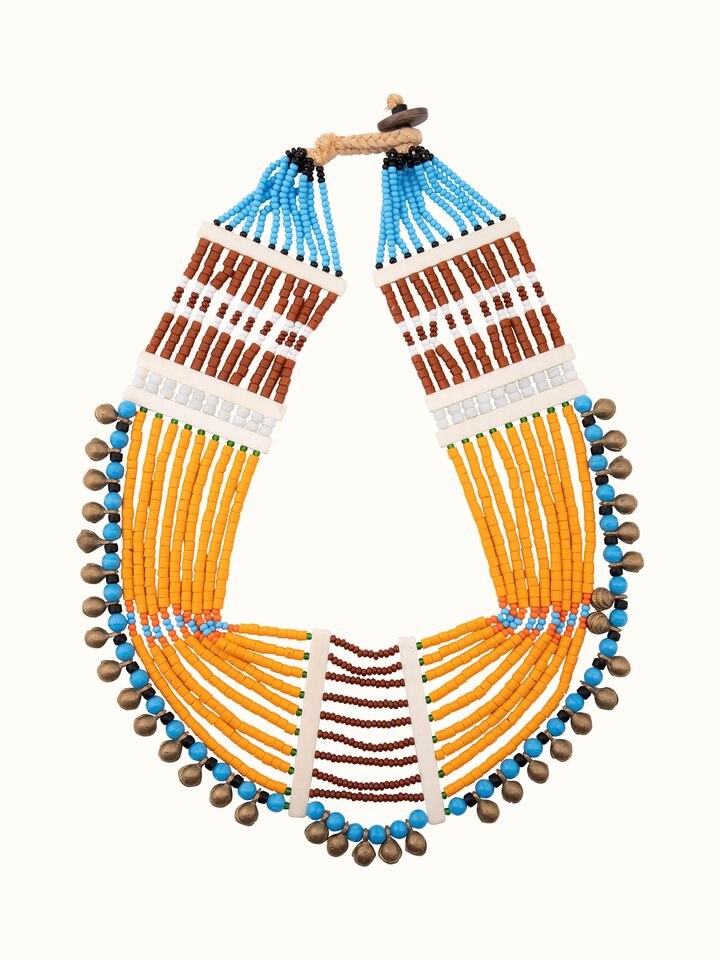 Front view of Handcrafted Drop Earrings showcasing unique design and intricate detailing.