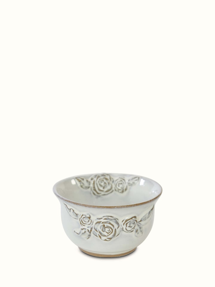 Front view of Matte Studio Pottery Ceramic Dinner Bowl with elegant matte finish.