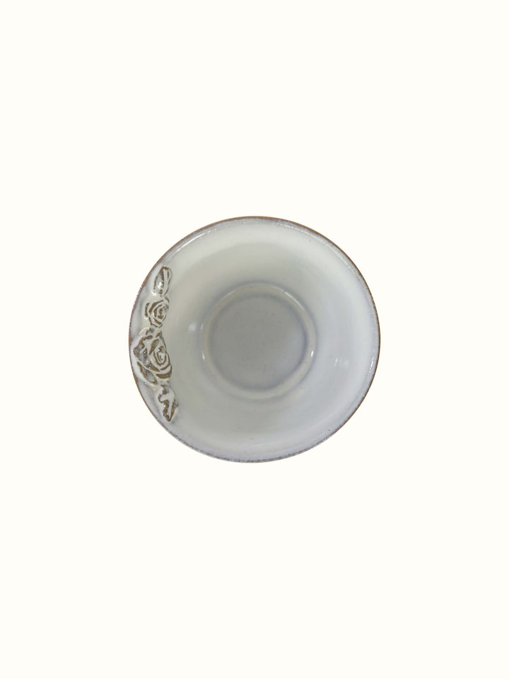 Side view of Matte Studio Pottery Ceramic Dinner Bowl emphasizing its refined and contemporary design.