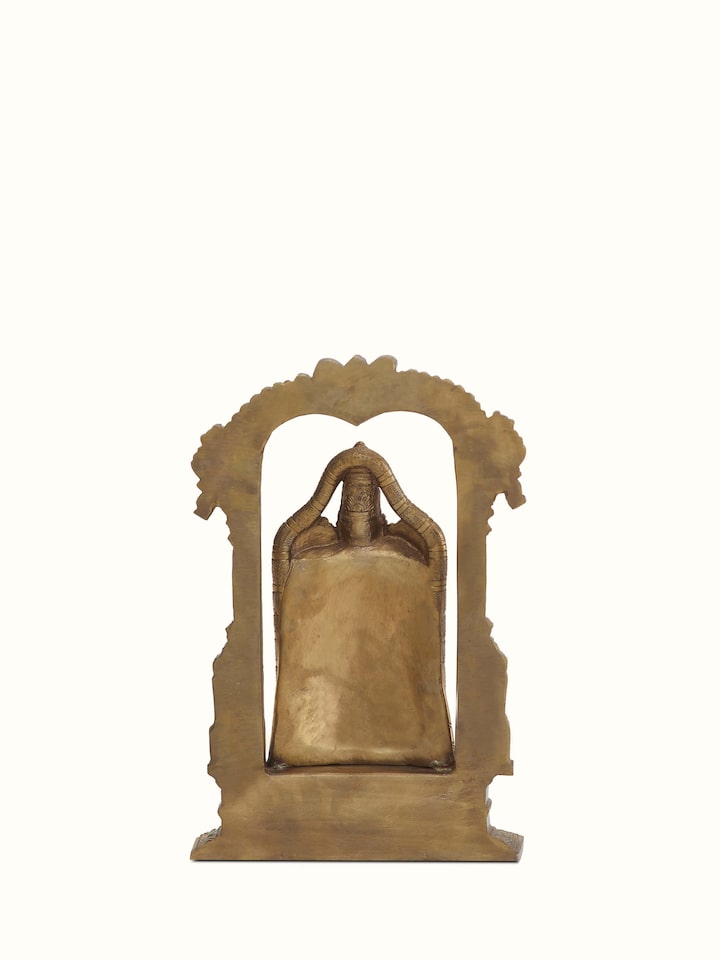 Full view of Balaji Bronze Casting Idol showcasing its ornate details.
