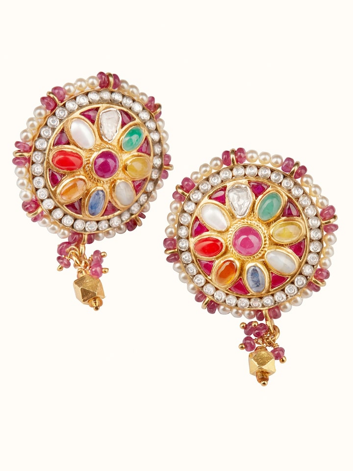 Close-up view of Jute Long Necklace showing additional intricate details and craftsmanship.