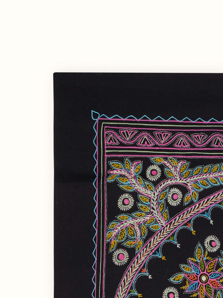 Alternate view of Rogan Castor Oil & Pigment Jivatva Painting showcasing different angles of the artwork.