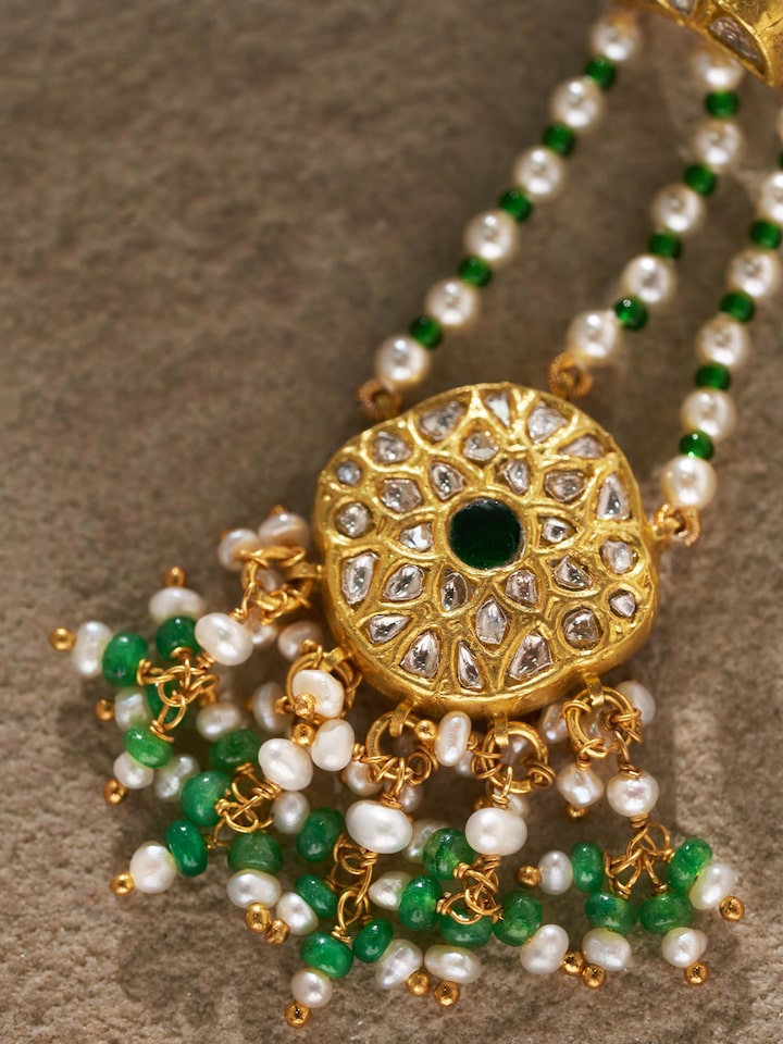Thappa 22 Karat Gold Drop Earrings