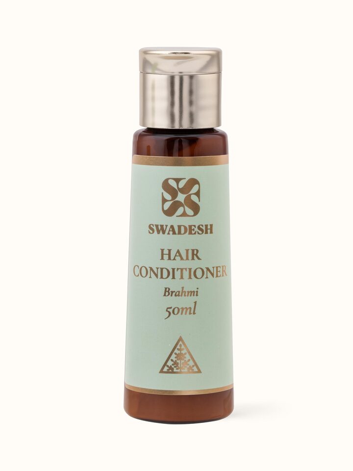Front view of Hair Conditioner Brahmi showcasing its sleek packaging and vibrant labeling
