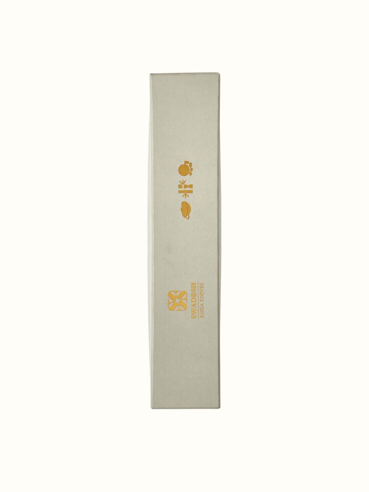 Full view of Reha Stainless Steel Cleaver Knife displaying overall design and style