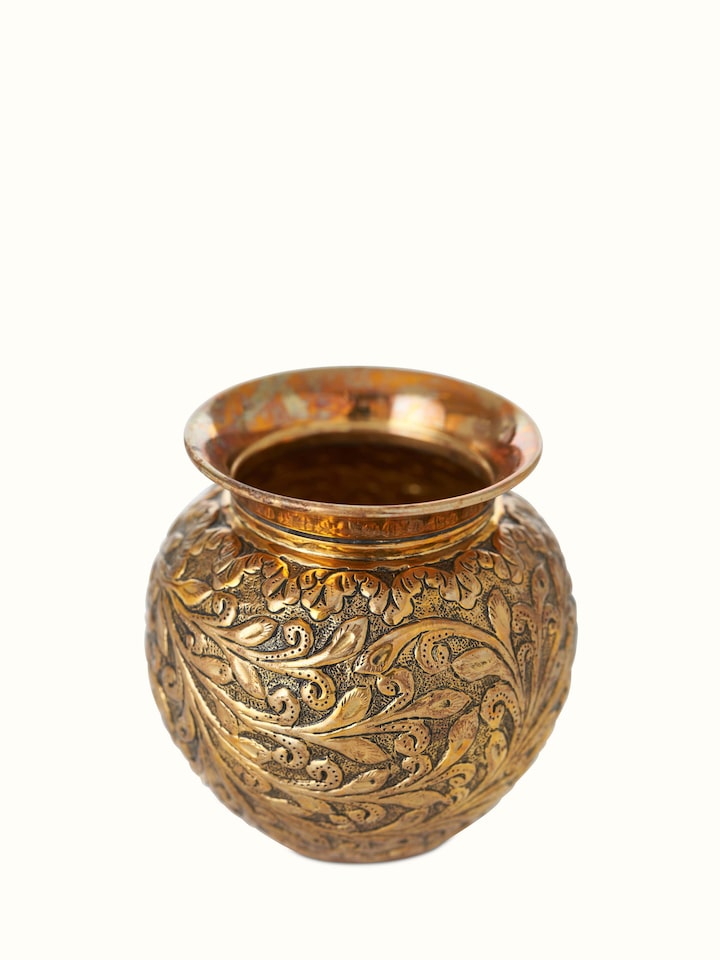 Polished Brass Gagar Kalash